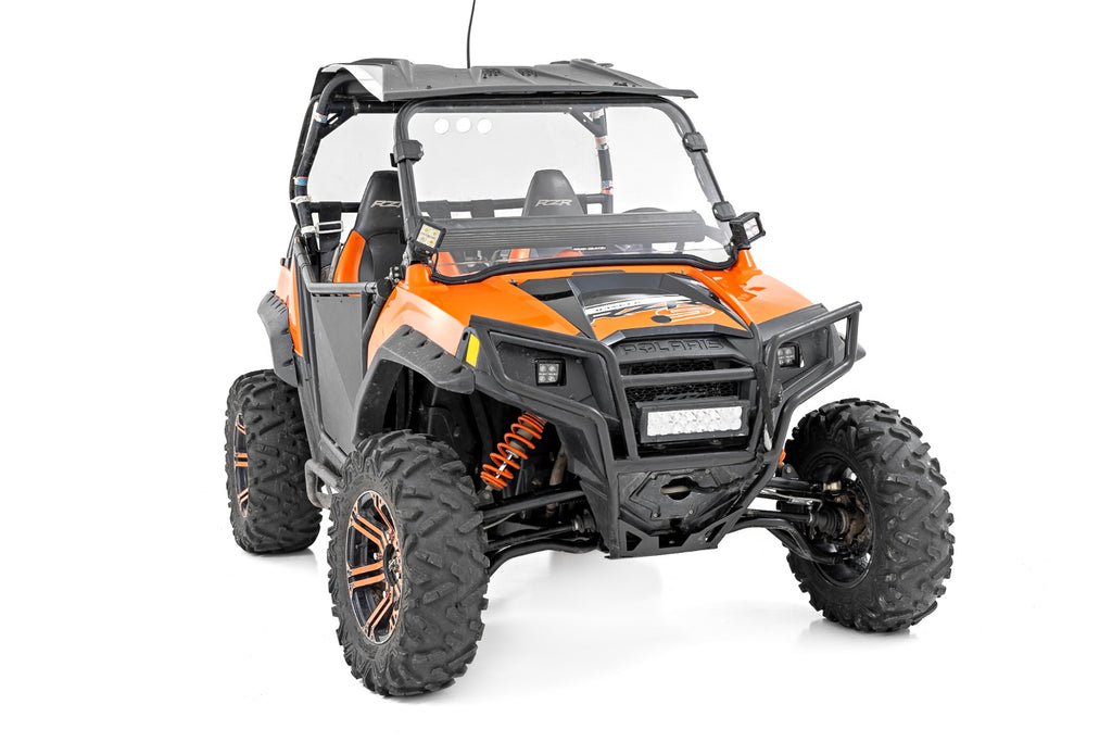 Full Windshield | Scratch Resistant | Polaris RZR 800 Rough Country