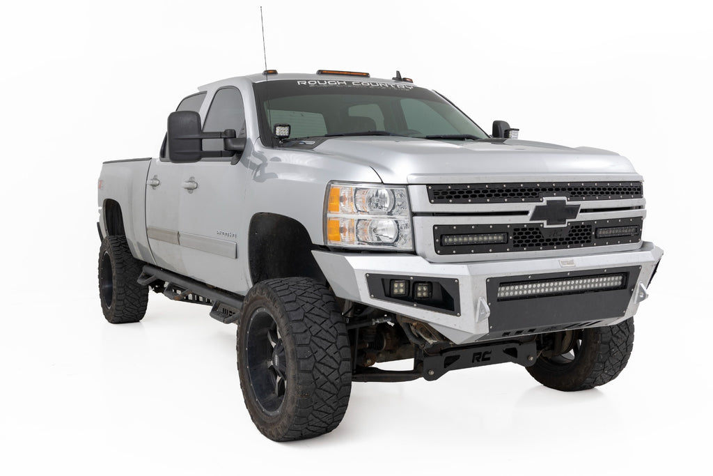 LED Light | Ditch Mount | 2andquot; Black Pair | Spot | Chevy 1500 (2007-2013) Rough Country