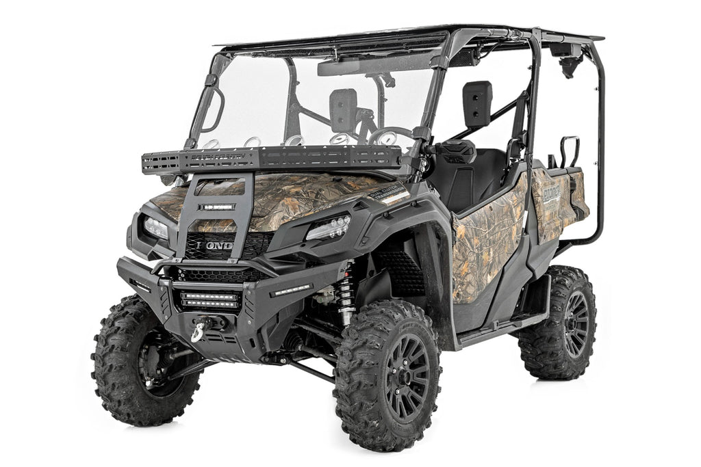 Front Cargo Rack | Black Series LED | 6" Light | Slime Line | Honda Pioneer 1000/Pioneer 1000-5 Rough Country