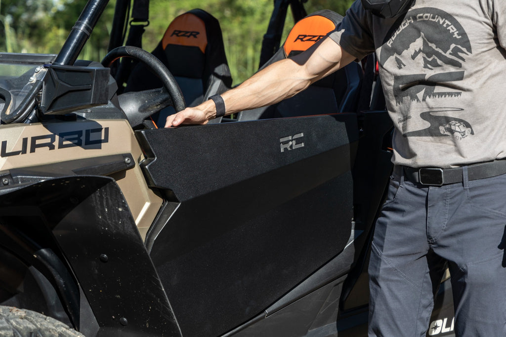 Aluminum Lower Half Doors | Front & Rear | Polaris RZR XP 4 1000 Rough Country