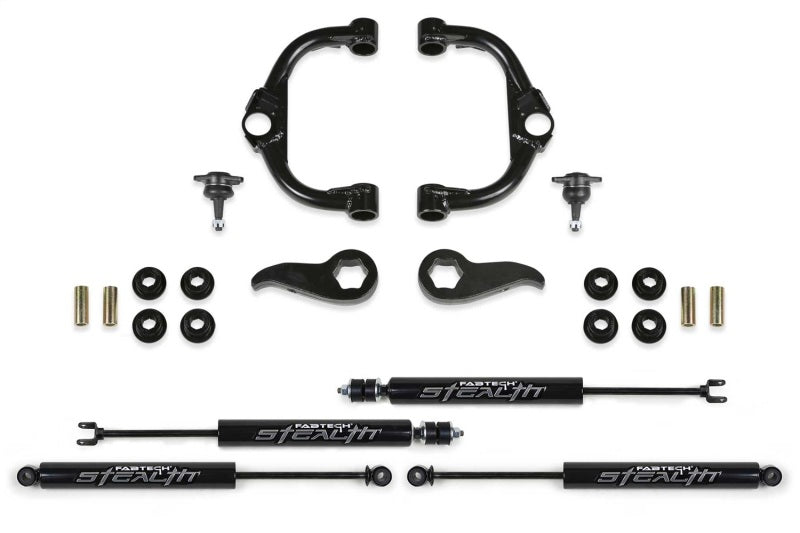Fabtech 20-21 GM K2500HD 3.5in Bj UCA Kit w/Stealth Fabtech