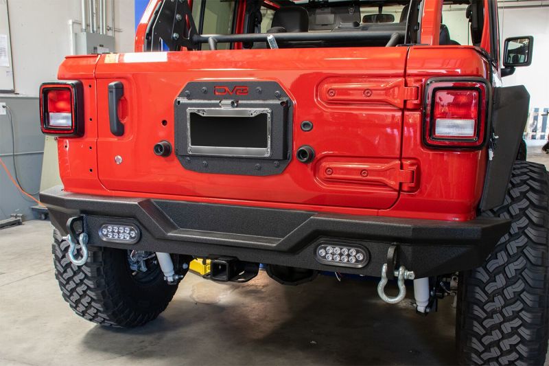 DV8 Offroad 2018+ Jeep Wrangler JL Spare Tire Delete Kit DV8 Offroad