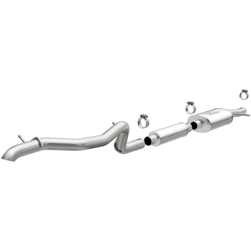 MagnaFlow 12-18 Jeep Wrangler 2.5in Overland Series Cat-Back Exhaust Magnaflow