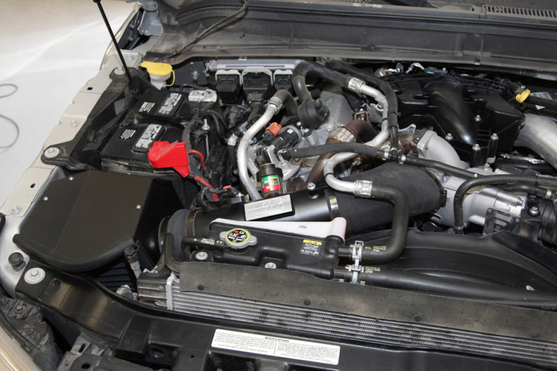 K&N 11-13 Ford F250/F350/F450/F550 Super Duty 6.7L V8 DSL Black Performance Intake Kit K&N Engineering