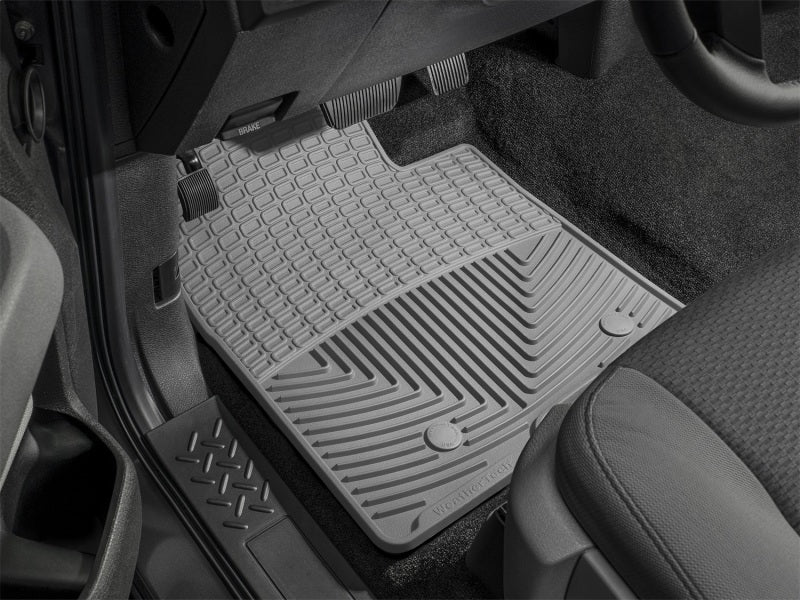 WeatherTech 95-05 Chevrolet Astro Van Front Rubber Mats - Grey WeatherTech