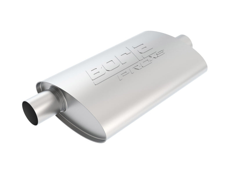 Borla Universal 2.25in Inlet/Outlet Oval Center/Offset 14in x 4in x 9.5in ProXS Muffler Borla