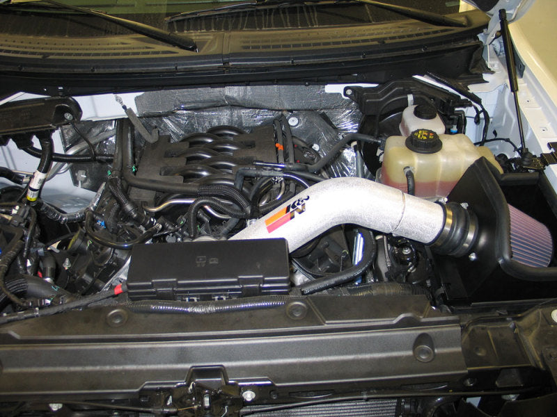K&N 11 Ford F150 5.0L V8 F/I High Flow Performance Intake Kit K&N Engineering