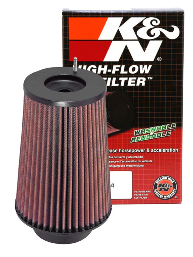 K&N Universal Filter Round Tapered 4in FlangeID / 6.625in Base OD / 5.25in Top OD / 9.5in Height K&N Engineering
