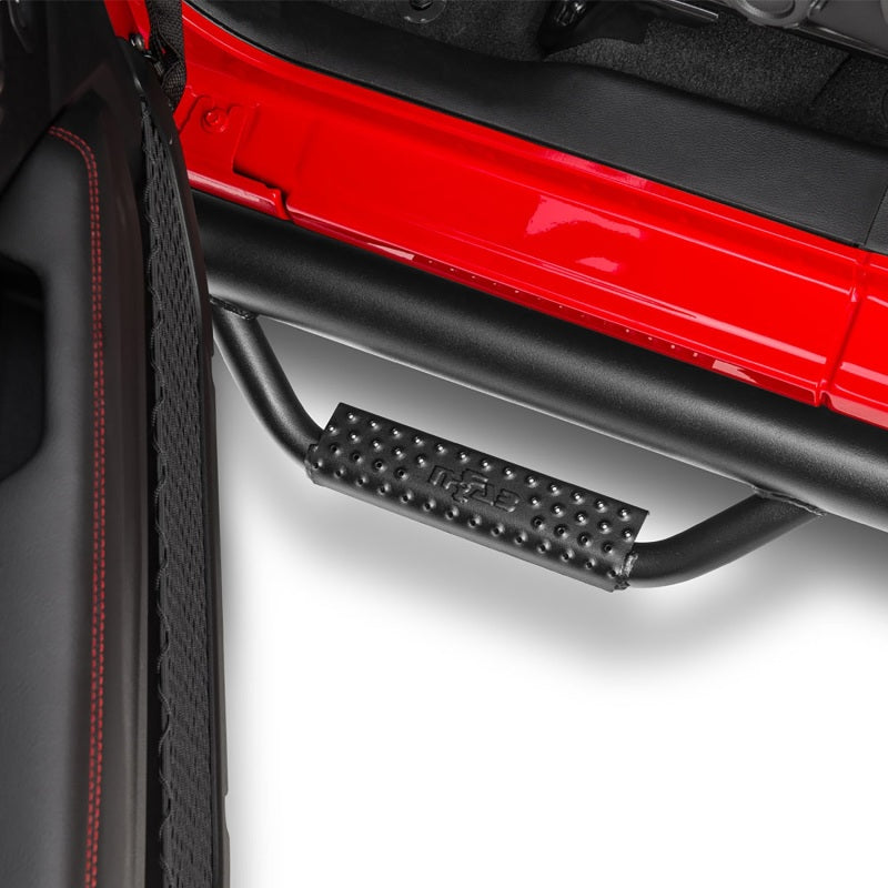 Rugged Ridge Spartan Nerf Bar Black 2020 Jeep Gladiator JT Rugged Ridge