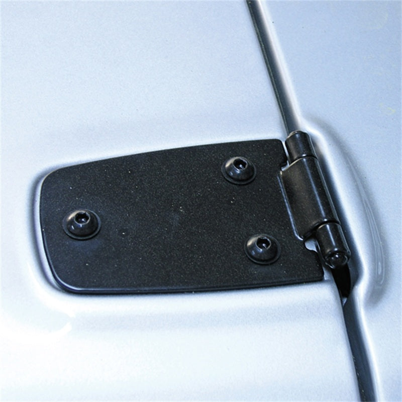 Rugged Ridge 97-06 Jeep Wrangler Black Hood Hinges Rugged Ridge