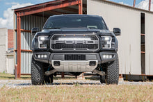 Load image into Gallery viewer, LED Light Kit | Grille Mount | 30" Black Single Row | White DRL | Ford Raptor (17-20) Rough Country