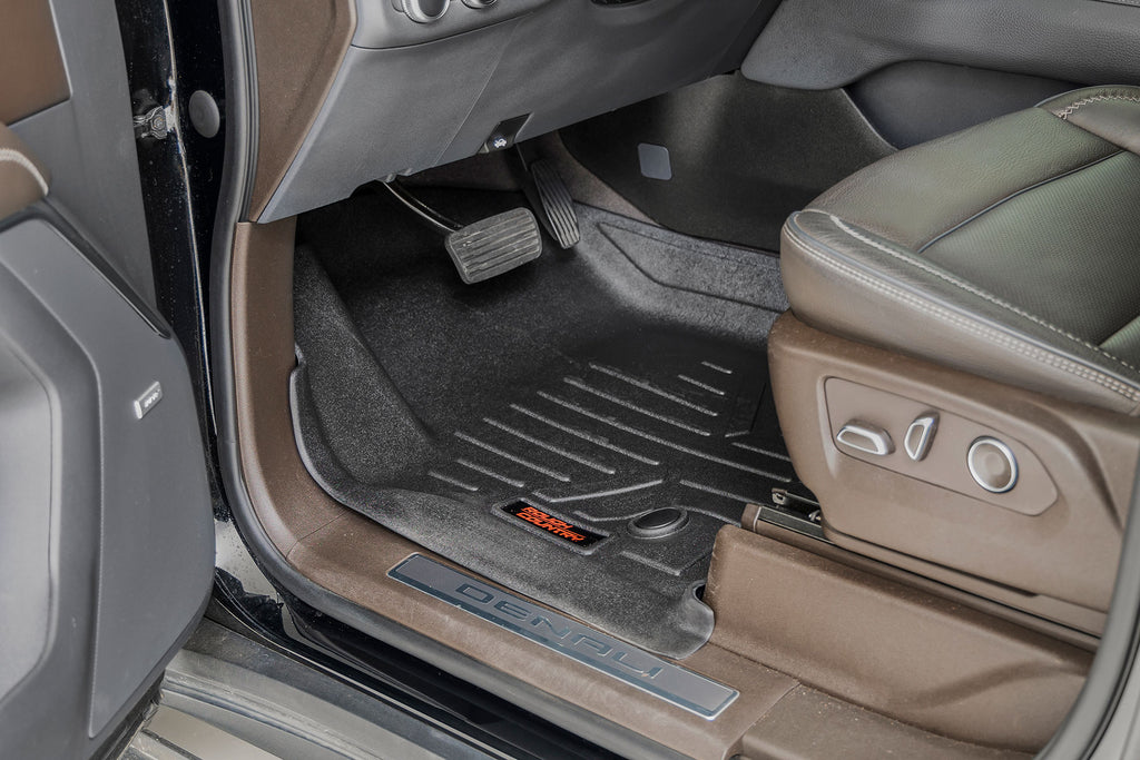 Floor Mats | FR & RR | FR/RR Bucket | Chevy/GMC Tahoe/Yukon (21-23) Rough Country