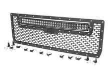 Load image into Gallery viewer, Mesh Grille | 30" Dual Row LED | Black | GMC Sierra 1500 (14-15) Rough Country