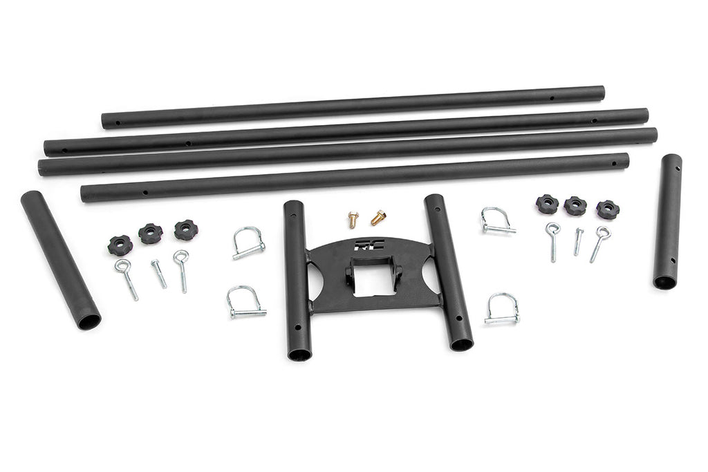 Flag Pole Holder | Dual | Flag Poles | w/ Flags Rough Country