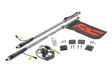 Load image into Gallery viewer, Whip Mount | Bed |  4' Multl-Color LED Whip Pair | Honda Talon 1000 Rough Country