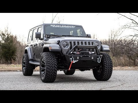 Front Bumper | Stubby | Trail | Jeep Gladiator JT/Wrangler JK & JL Rough Country
