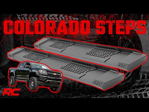 HD2 Running Boards | Crew Cab | Chevy/GMC Canyon/Colorado (15-22) Rough Country
