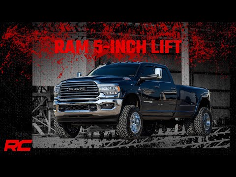 5 Inch Lift Kit | Diesel | Non-AISIN | Ram 3500 4WD (2019-2023) Rough Country