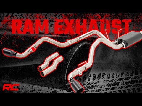 Performance Cat-Back Exhaust | 5.7L | Ram 1500 2WD/4WD (2019-2023) Rough Country