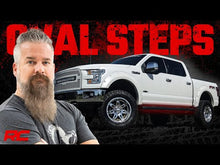 Load image into Gallery viewer, Oval Nerf Step | Crew Cab | Black | Ford F-150/F-150 Lightning/Raptor (15-23) Rough Country