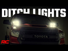 Load image into Gallery viewer, LED Light Kit | Ditch Mount | Dual 2" Black Pairs | White DRL | Toyota Tundra (14-21) Rough Country