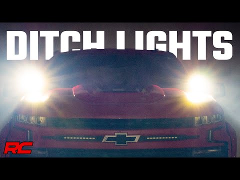 LED Light | Ditch Mount | 2" Spectrum Pair | Spot | Chevy Silverado 1500 (19-23) Rough Country