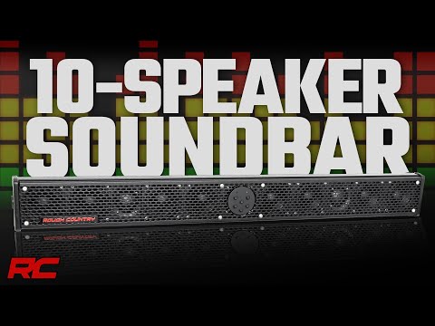 Bluetooth Sound Bar | 10 Speaker | Waterproof |  UTV/ATV Rough Country