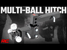 Load image into Gallery viewer, Adjustable Trailer Hitch | 6 Inch Drop | Multi-Ball Mount | Fits 2 Inch Receiver Rough Country