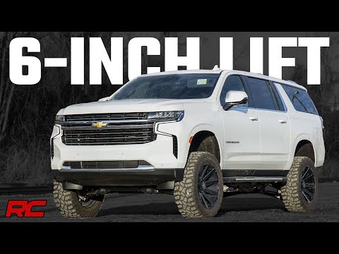 6 Inch Lift Kit | Chevy/GMC SUV 1500 4WD (2021-2023) Rough Country