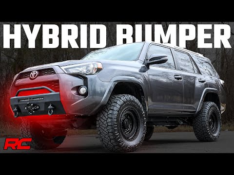 Front Bumper | Hybrid | 20" Blk LED | Toyota 4Runner 2WD/4WD (14-23) Rough Country