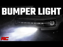 Load image into Gallery viewer, LED Light | Bumper Mount | 20" Black Single Row | White DRL | Ford Bronco Sport (21-23) Rough Country