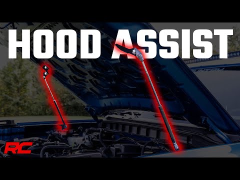 Hydraulic Hood Assist | Ford Bronco 4WD (2021-2023) Rough Country