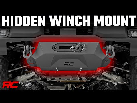 Hidden Winch Mount | 9500S | Ford Bronco 4WD (2021-2023) Rough Country