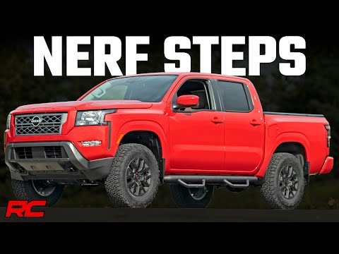 Nerf Steps | Cab Length | Crew Cab | Nissan Frontier 2WD/4WD (05-23) Rough Country