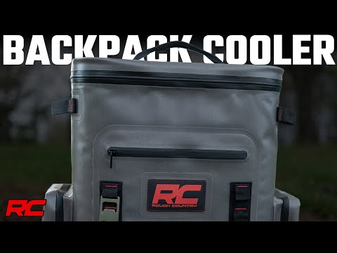 Insulated Backpack Cooler | 24 Cans | Waterproof Rough Country