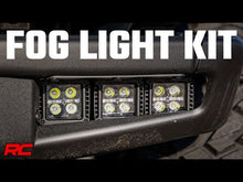 Load image into Gallery viewer, LED Light Kit | Fog Mount | Triple 2" Black Pair | Spot | Ford Bronco (21-23) Rough Country