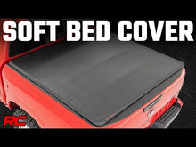 Load image into Gallery viewer, Soft Tri-Fold Bed Cover | 5' Bed | Nissan Frontier (22-23) Rough Country
