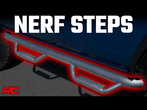 Nerf Steps | Wheel to Wheel | 4 Door | Ford Bronco 4WD (2021-2023) Rough Country