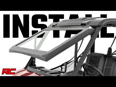 Electric Tilt Windshield | Glass | Can-Am Defender HD 8/HD 9/HD 10 Rough Country