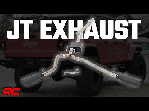Performance Cat-Back Exhaust | 3.6L | Jeep Gladiator JT 4WD (20-23) Rough Country