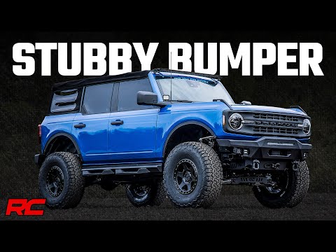 Front Bumper | Modular | Stubby Wings | Ford Bronco 4WD (2021-2023) Rough Country