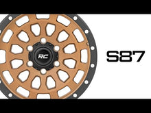 Load image into Gallery viewer, Rough Country 87 Series Wheel | Simulated Beadlock | Bronze/Black | 17x8.5 | 5x4.5 | +0mm Rough Country