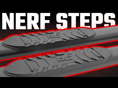 Oval Nerf Step | Crew Cab | Black | Ram 1500/2500/3500 2WD/4WD Rough Country