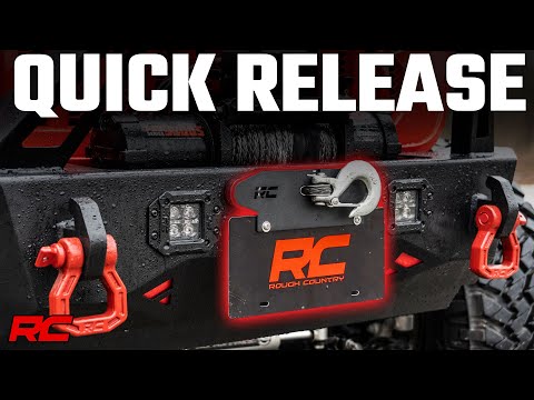 License Plate Mnt | Hawse | Quick Release Rough Country