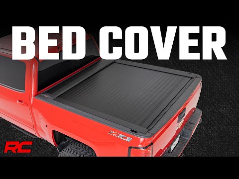 Retractable Bed Cover | 5'9" Bed | Chevy/GMC 1500 (04-18) Rough Country