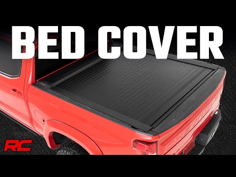 Retractable Bed Cover | 5'10" Bed | Chevy/GMC 1500 (19-23) Rough Country
