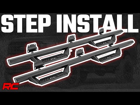 AL2 Drop Steps | Jeep Wrangler JL 4WD (2018-2023) Rough Country