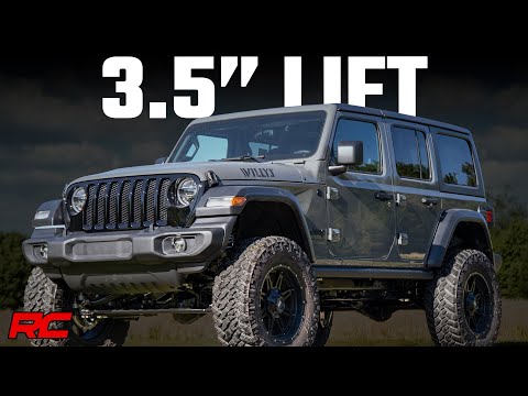 3.5 Inch Lift Kit | C/A Drop | Diesel | Jeep Wrangler JL 4WD (20-23) Rough Country