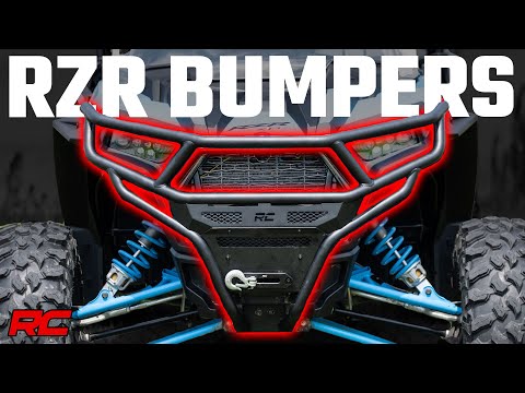 Tubular Bumper | Rear w/ Receiver Hitch | Polaris RZR XP 1000 Rough Country