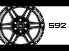 Load image into Gallery viewer, Rough Country 92 Series Wheel | Machined One-Piece | Gloss Black | 22x12 | 6x5.5 | -44mm Rough Country